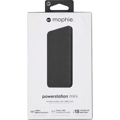 Mophie Powerbank Mini - 5.000 mAh - zwart - Afbeelding 4