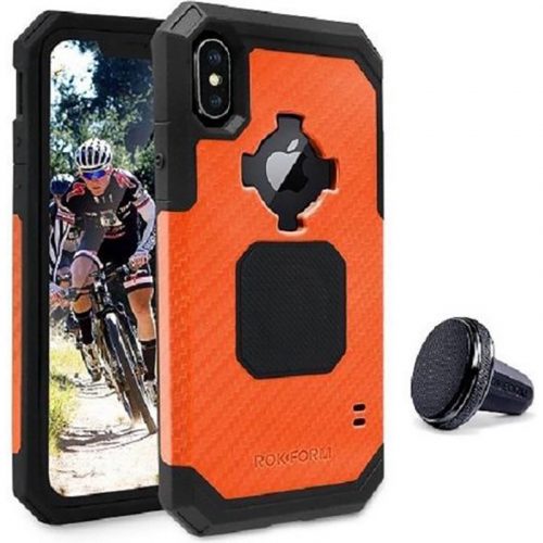Rokform Rugged Case iPhone X / Xs Orange/Gunmetal