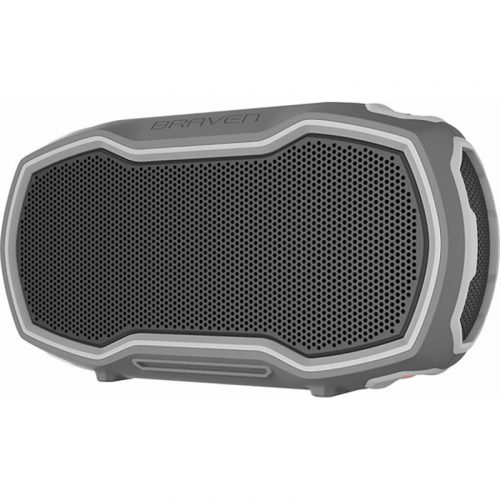 Braven Ready Prime Waterproof Stereo Portable Bluetooth Speaker - grijs/oranje