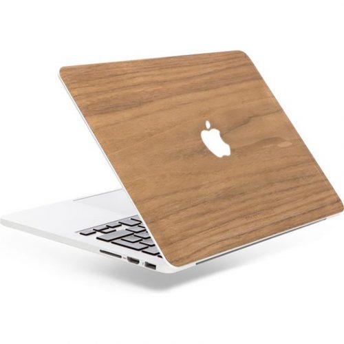 Woodcessories - MacBook 13 inch Pro Retina Sticker - EcoSkin Walnoothout Bruin