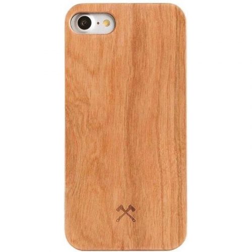 Woodcessories EcoCase Classic iPhone 7 kersen + zwart