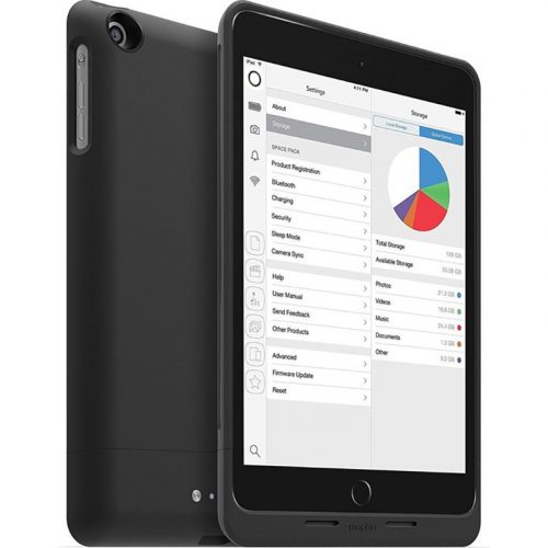 Mophie space pack voor Apple iPad mini 64GB - Zwart