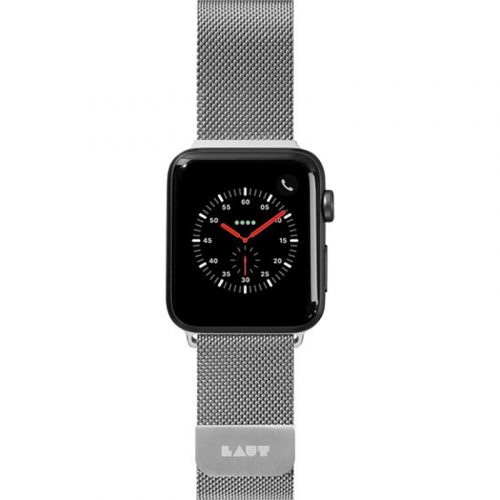 LAUT Steel Loop Apple Watch 4/5 44MM, 1/2/3 42MM Silver