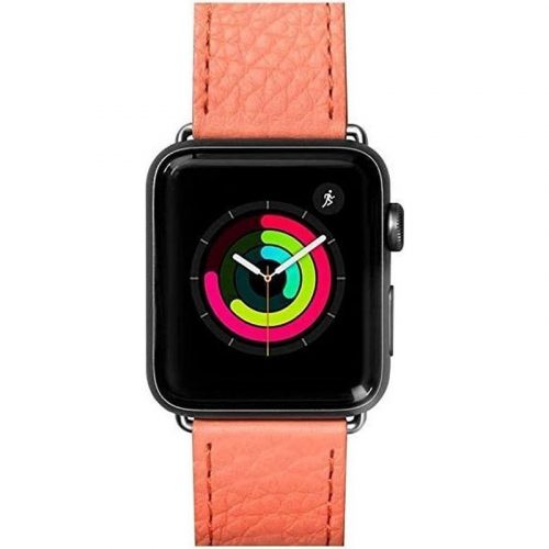 LAUT Milano Apple Watch 4/5 44MM, 1/2/3 42MM Coral