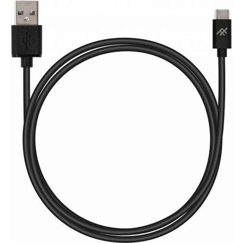 iFrogz Uniquesync 2.0 USB-A naar USB-C kabel 1 meter - zwart