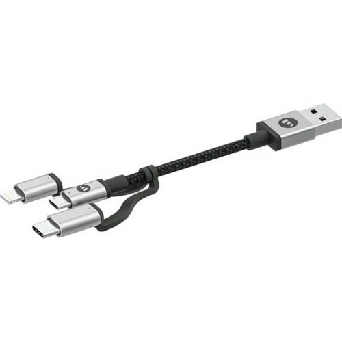Mophie USB-A naar USB-C kabel 1 meter -  zwart
