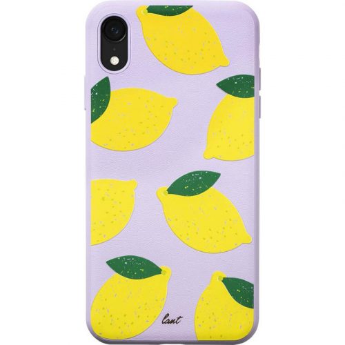 LAUT - iPhone Xr Hoesje - Back Case Tutti Fruti Citroen