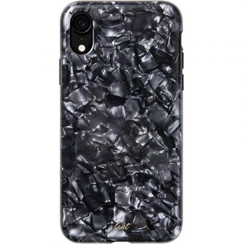 LAUT - iPhone Xr Hoesje - Back Case Pop Zwart